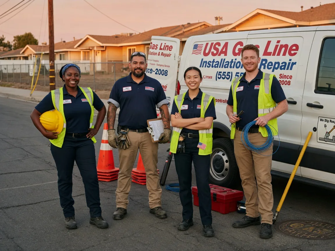 Gas Line Installation company in Amorita, OK
